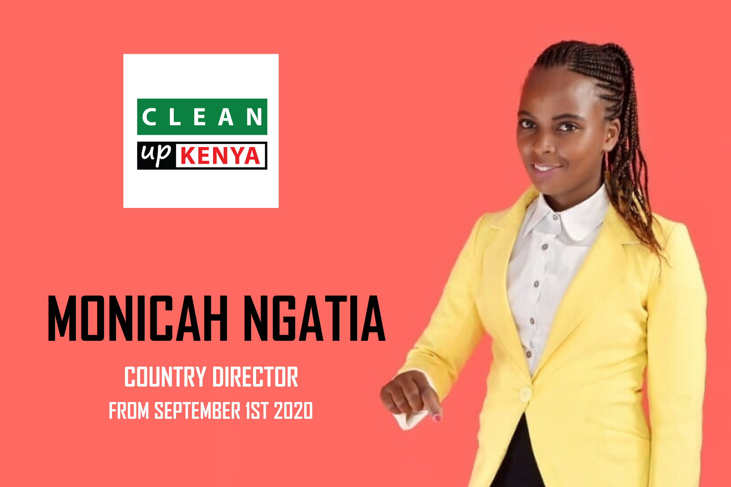 You are currently viewing Clean Up Kenya appoints youthful Country Director